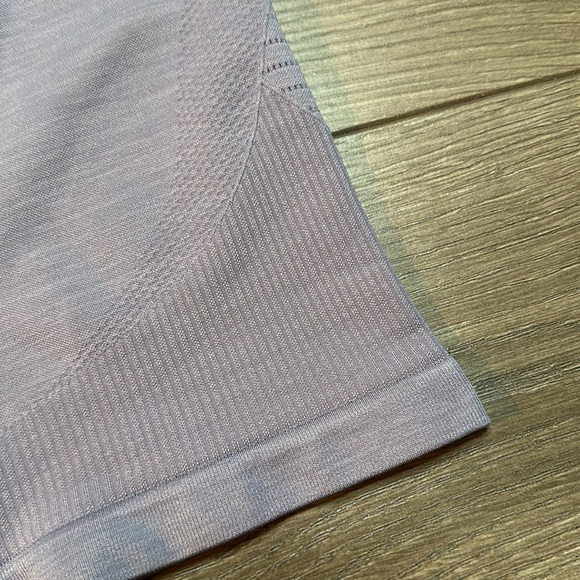 Alphalete Ozone High Rise Seamless Mauve Purple Training Shorts Size Small - Picture 4 of 8